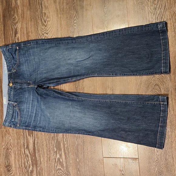 ❤️ GAP LONG & LEAN WIDE LEG TROUSER JEANS, 16A (33 ANKLE) - Picture 2 of 8